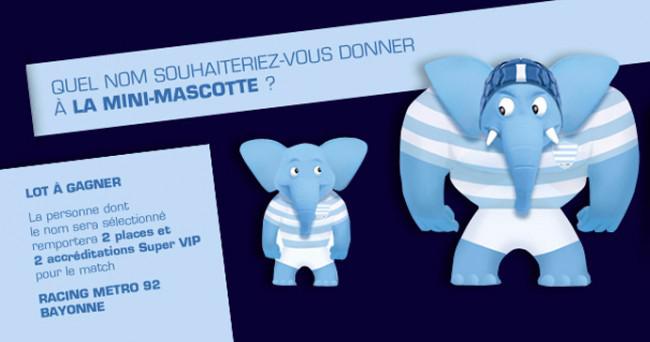Even Racing Metro mascots keep the young ones out.