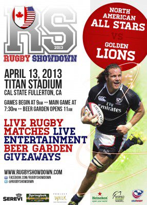 Rugby Showdown Updated Poster