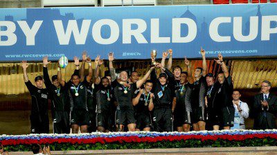 The AIG New Zealand 7s Mens team are World Champions