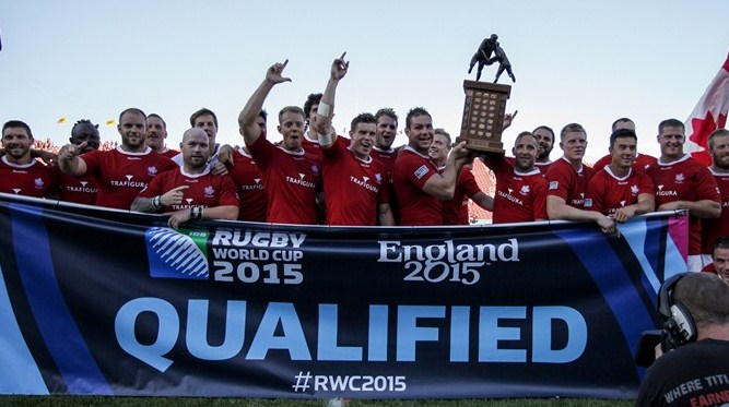Canada officially and wins the annual CanAm Trophy. Photo: Courtesy of Rugby Canada 