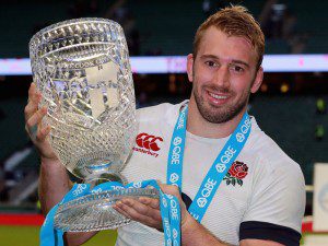 Robshaw with the Cook Cup