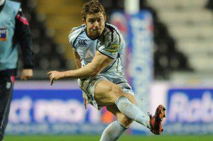 The much wanted Leigh Halfpenny and his vaunted boot. 