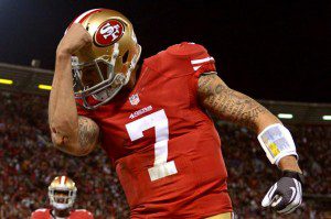 49ers quarterback Colin Kaepernick is ready to Kaepernick all the way to the 49ers first Super Bowl ring since 1994.
