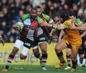 Ugo Monye will try to lead the Harlequins back to the front of the pack