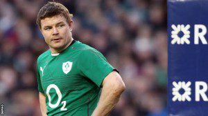 Brian O'Driscoll will make his final appearance for Ireland in Dublin against Italy in the Six Nations on Saturday