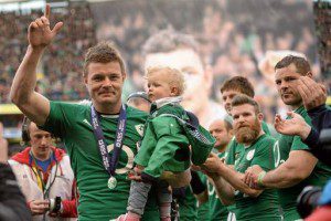 Brian O'Driscoll bade an emotional farewell to the Dublin faithful after last weekend's Six Nations match against Italy