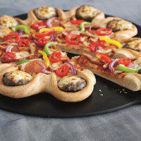 Eating a slice of this burger pizza could be less damaging to your health than watching the Top 14 this weekend