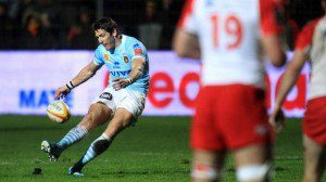 James Hook put the boot in to finally condemn Biarritz to relegation from the Top 14