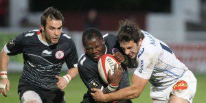 Takudzwa Ngwenya opened the scoring in Biarritz's Top 14 draw with Castres