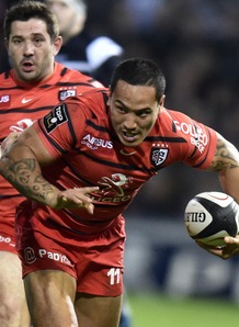 Hosea Gear touched down for Toulouse against Brive