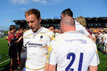 Chris Pennell couldn't hide his disappointment when Worcester's relegation was confirmed.  