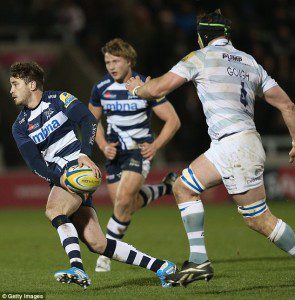 Cipriani missed out on the last clash with Leicester, but will surely be in the XV for this weekend's match. 