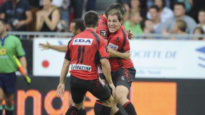 Late delight for Oyonnax, as a 73rd-minute try meant they survived the drop