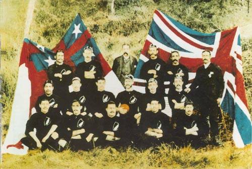 The NZ Native team of 1888-9.