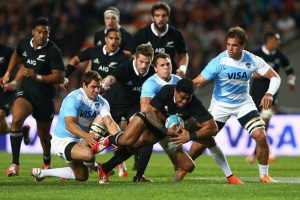 Julian Savea and the ABs; The unstoppable force