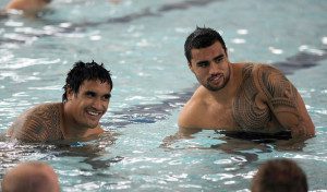 One for the ladies: Kaino and Messam