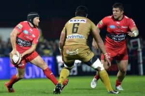 Matt Giteau was named Top 14 Player of the Year at the Nuit de Rugby