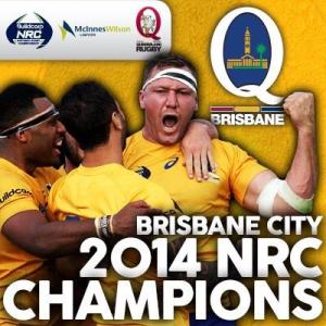 2014 NRC champions -  Brisbane City