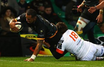 Treviso could do nothing to stop Samu Manoa after his introduction. 