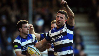 Sam Burgess scored the first try of his Premiership career against Wasps. 