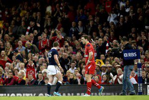 Scotland's Stuart Hogg was sent off in last year's RBS Six Nations match against Wales