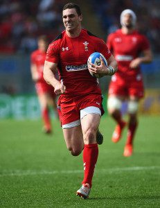 George North managed to put Wales in the driver's seat on Saturday morning with a hat trick. 