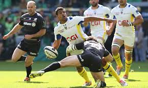 Wesley Fofana scored the only try of the match against Saracens. 