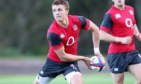 Henry Slade gets his first World Cup start in the dead rubber against Uruguay