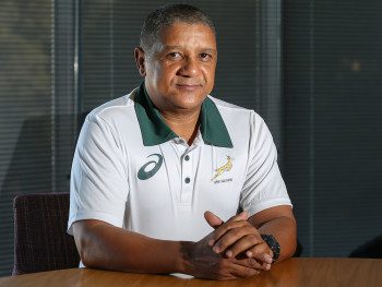CAPE TOWN, SOUTH AFRICA - APRIL 07 - Newly appointed Springbok coach Allister Coetzee during a portrait session at SA rugby offices in Plattekloof on April 07, 2016 in Cape Town, South Africa. (Photo by Carl Fourie/Gallo Images)