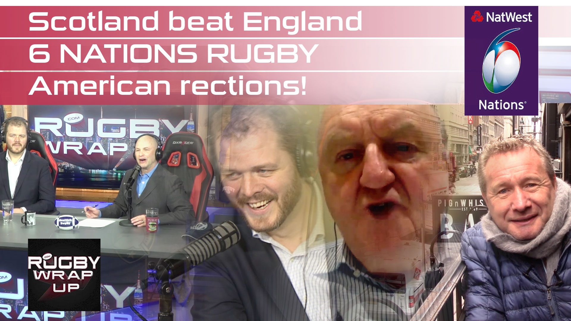 RUGBY TV/Podcast: Latest 6Nations Hot Topics with feisty George Hook, esoteric Martin Pengelly, pugnacious Steve Lewis and American Matt McCarthy