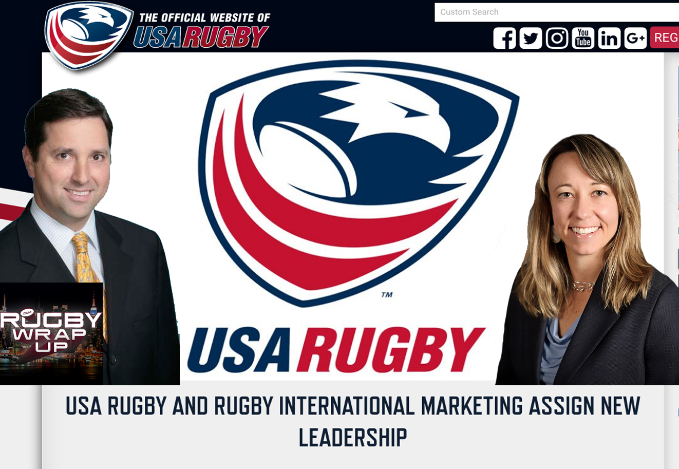 David_Sternberg, Pam_Kosanke, Rugby_Wrap_Up, USA Rugby and Rugby International Marketing assign new leadership