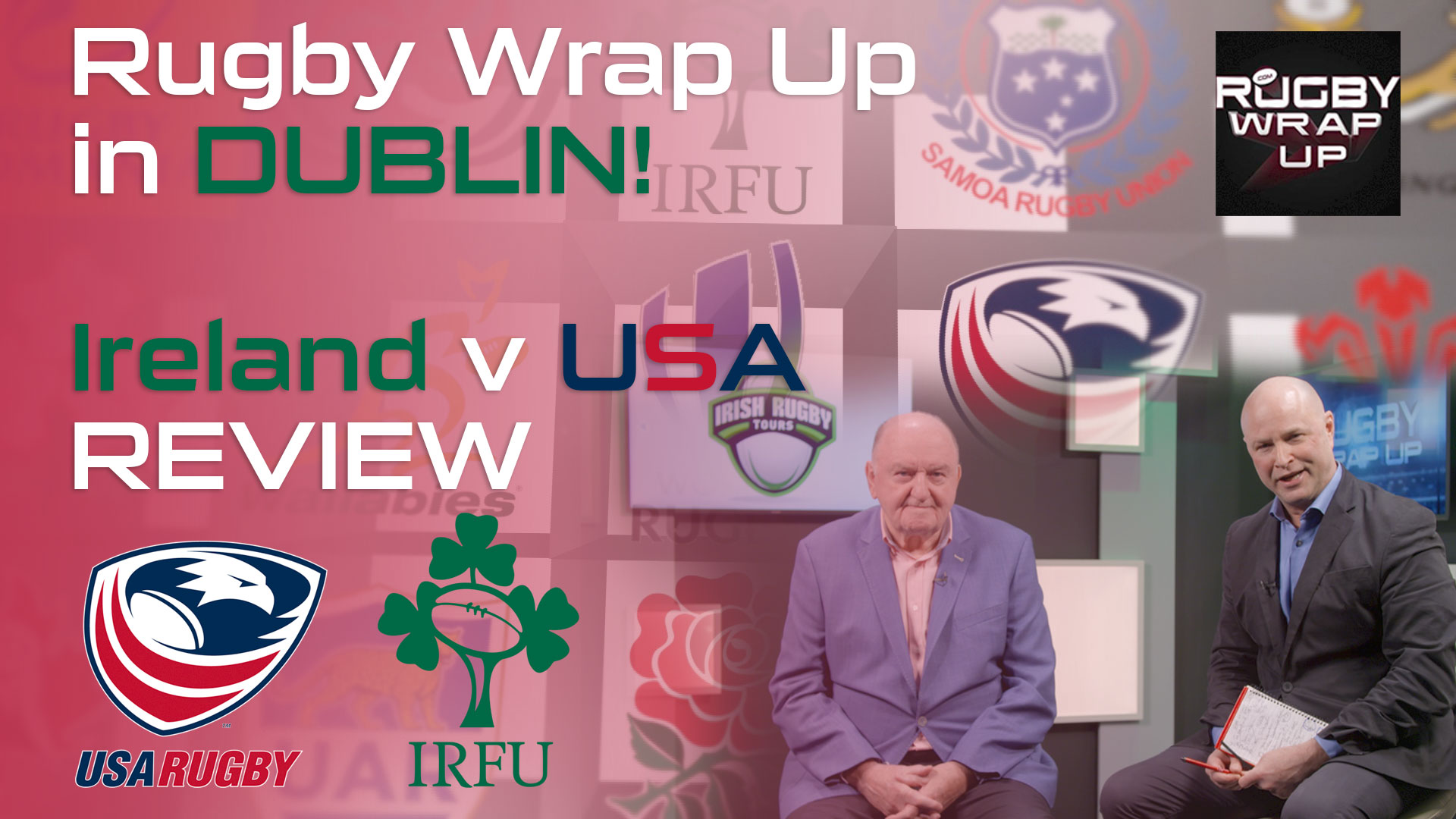 Rugby TV and Podcast: November Test Rugby: George Hook, Matt McCarthy on Joe Schmidt, Eagles, Rugby Cabal, Farrells, Rugby_Wrap_Up