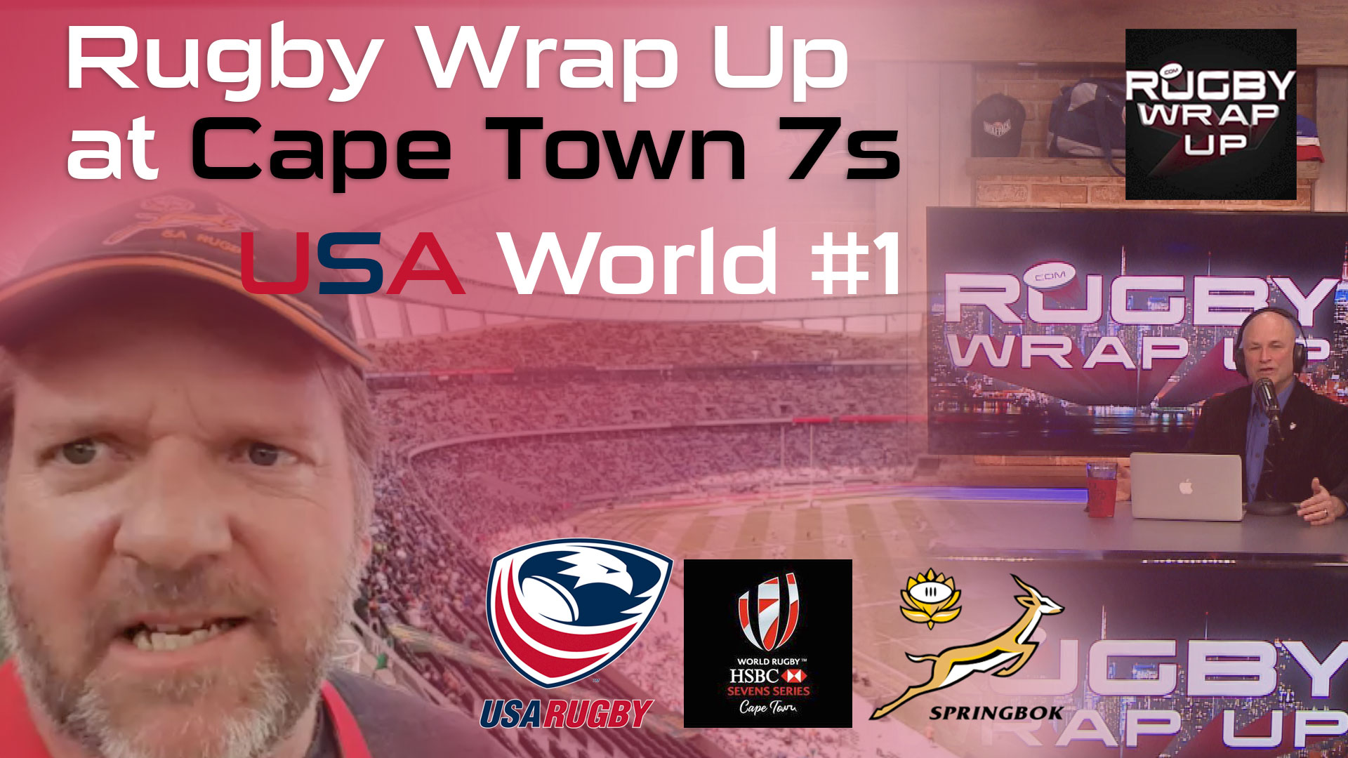 Cape Town 7s. Springbok Great Percy Montgomery, MLR 's Anton Moolman, USA 7s, Epic Fan Fails, Rugby_Wrap_Up