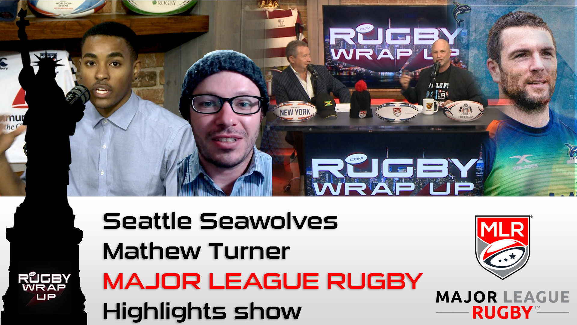 Seattle Seawolves, Rugby_Wrap_Up, Mathew Turner, MAJOR LEAGUE RUGBY Highlights show