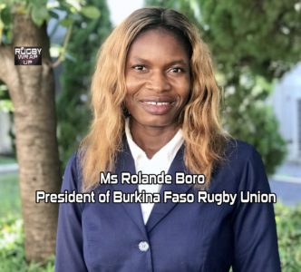 Burkina Faso Rugby Union’s President Mrs. Rolande Boro, Rugby_Wrap_Up