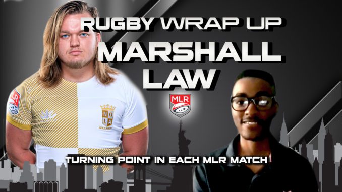 Marshall Law, Rugby-Wrap-Up, Week 38 YT2