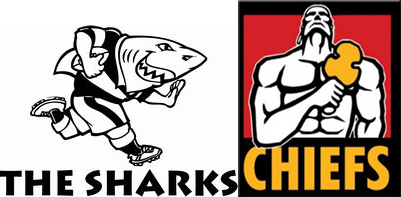 NATAL SHARKS SHARK ATTACK FOR SOUTH AFRICA RUGBY SUPER RUGBY