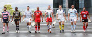 Amlin Challenge Cup Players in street