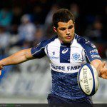 He's back: Castres' Brice Dulin came off the bench to play in his first game this season