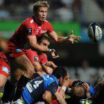 Sin-binned... Michael Claassens was one of three Toulon players to be carded
