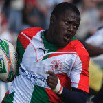 Too little, too late: Takudzwa Ngwenya scored a try in the 78th minute for Biarritz