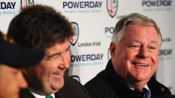 London Irish were all smiles following the takeover