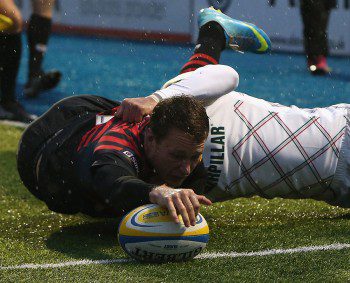 Jack Wilson crossed for an early try as Saracens were off to the races