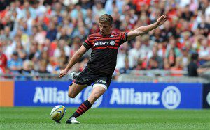Owen Farrell will have to be on target as Saracens travel to Toulouse in the Heineken Cup