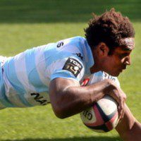Benjamin Fall scored a length-of-the-pitch interception try as Racing Metro beat Top 14 neighbours Stade Francais
