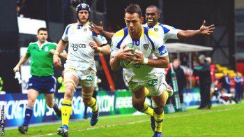 Last time Clermont and Saracens faced off in Europe, Lee Byrne crossed the whitewash in a 22-3 victory for the French side. 