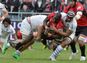 Tough tackling and technology helped Toulouse leave Oyonnax with a draw