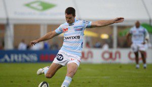 Racing's Jonny Sexton will be key to their hopes of beating Top 14 rivals Clermont