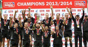 2013/2014 IRB Sevens Champions: The AIG New Zealand All Black 7s