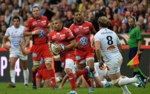 Bryan Habana in action during the Top 14 final